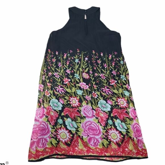 Lola P. Chiffon Shift Colorful Floral C
Black Dress Embellished Neck Pullover XL - Picture 11 of 16